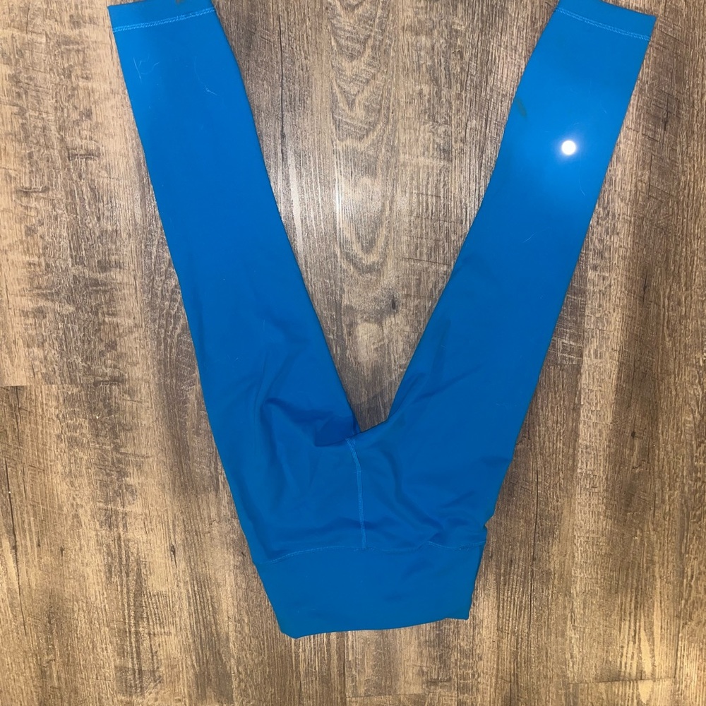 blue lululemon leggings size 4